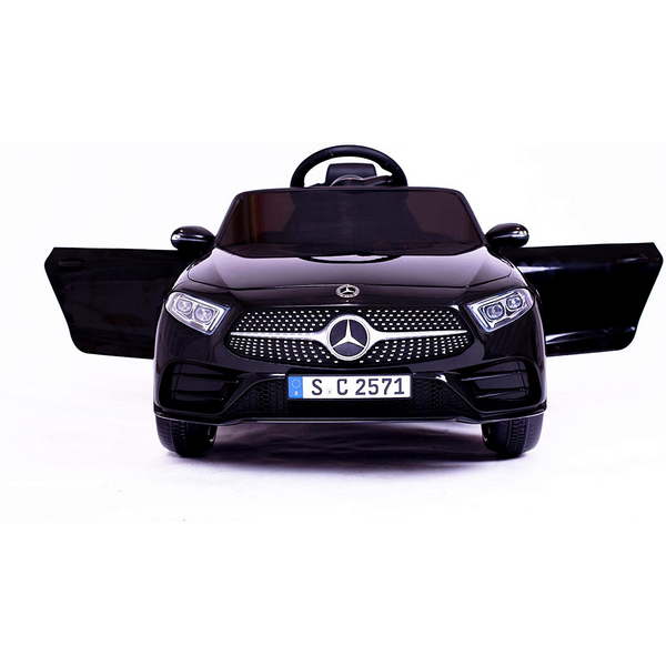 Продукт Акумулаторна кола Mercedes Benz CLS350, 12V с меки гуми и кожена седалка - 0 - BG Hlapeta